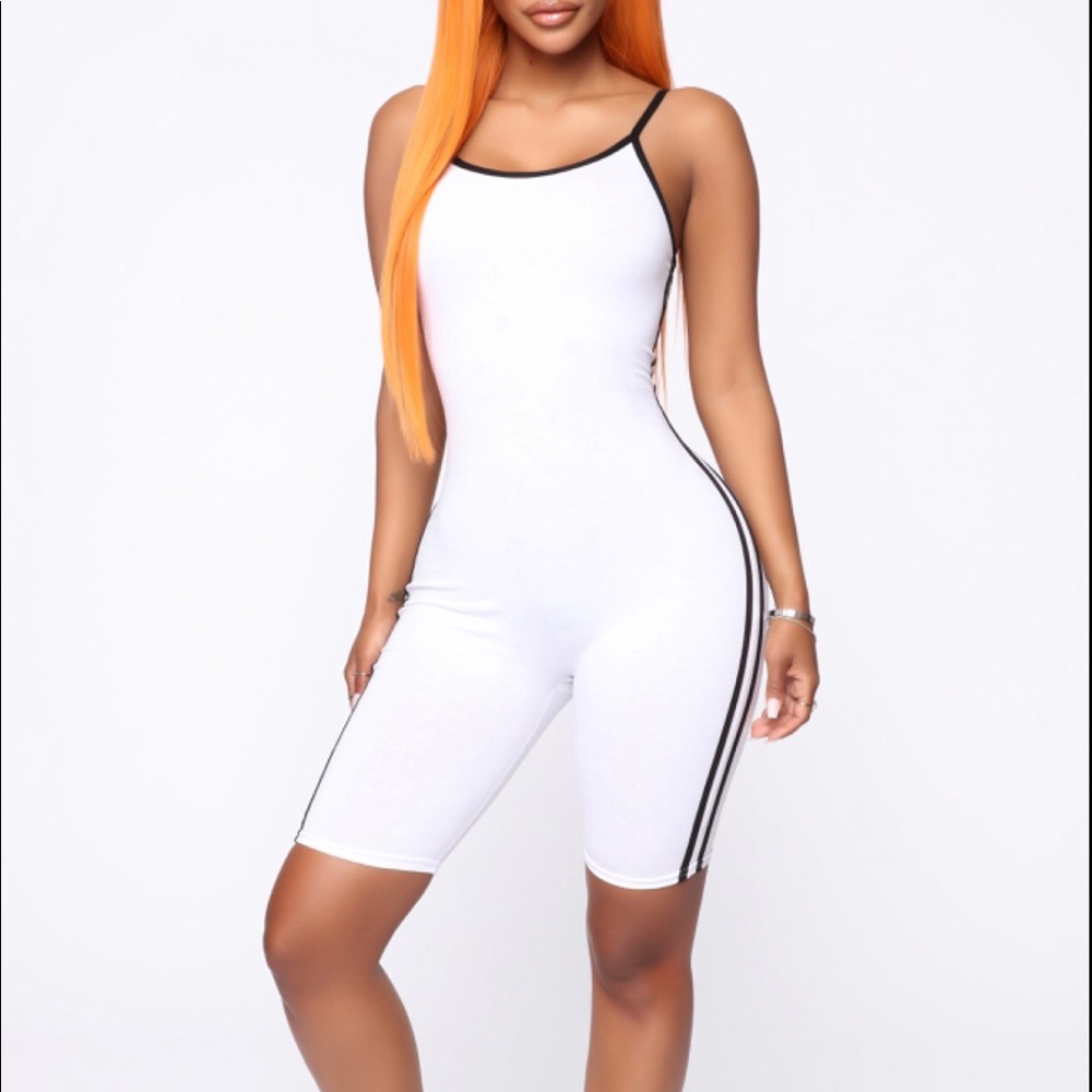 Come Over Romper - White